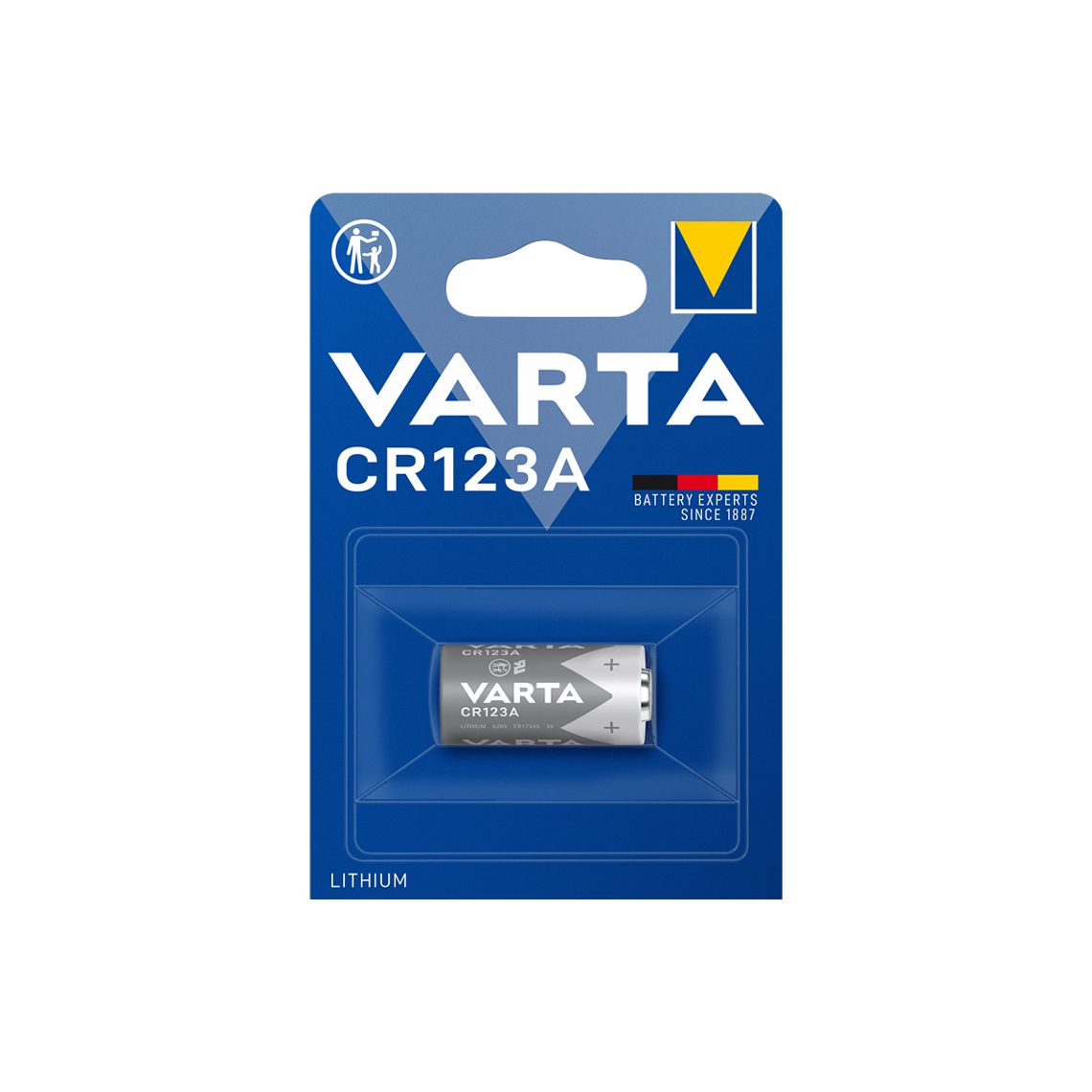 ელემენტი VARTA CR 123 A  Photo — ელემენტები და ბატარეები